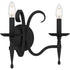 Quoizel Octavia Wall Sconce in Earth Black Finish Model: OCA8714EK