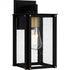 Quoizel Robbins Outdoor Lantern in Matte black Finish Model: ROB8406MBK