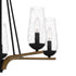 Quoizel Rochester Chandelier in Matte black Finish Model: ROC5025MBK