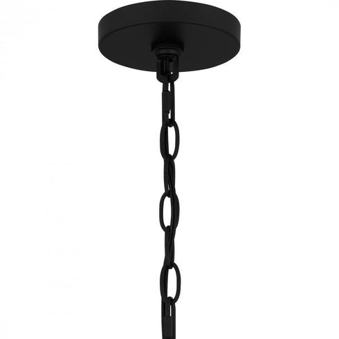Quoizel Rochester Chandelier in Matte black Finish Model: ROC5025MBK