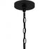 Quoizel Rochester Chandelier in Matte black Finish Model: ROC5025MBK