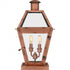 Quoizel Rue De Royal Outdoor Lantern in Aged Copper Finish Model: RO9110AC