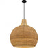 Quoizel Sycamore 4 Light in Matte Black Pendant Model: QP6796MBK