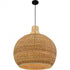 Quoizel Sycamore 4 Light in Matte Black Pendant Model: QP6796MBK
