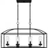 Quoizel Thatcher Island Chandelier in Earth Black Finish Model: THA3536EK
