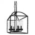 Quoizel Thatcher Island Chandelier in Earth Black Finish Model: THA636EK