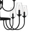 Quoizel Viscount 18 Light in Matte Black Chandelier Model: VSC5048MBK