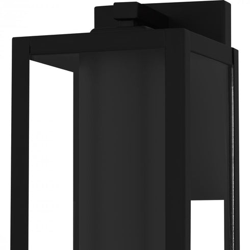 Quoizel Westover 1 Light in Earth Black Outdoor Wall Lantern Model: WVR8035EK