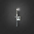 Schonbek Amadeus 1 Light 120V Wall Sconce in Heirloom Gold with Optic Haze Quartz Model: S9319-22OH