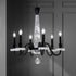 Schonbek Amadeus 6 Light 120V Chandelier in Heirloom Gold with Optic Haze Quartz Model: S9327-22OH