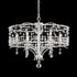 Schonbek Bella Rose 6 Light 120V Chandelier in White with Radiance Crystal Model: TC1024N-06R