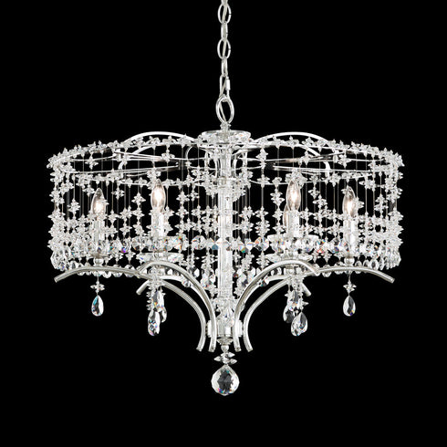 Schonbek Bella Rose 6 Light Crystal Chandelier