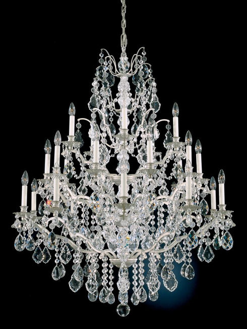 Schonbek Bordeaux 25 Light 120V Chandelier in Heirloom Gold with Heritage Handcut Crystal Model: 5775-22H