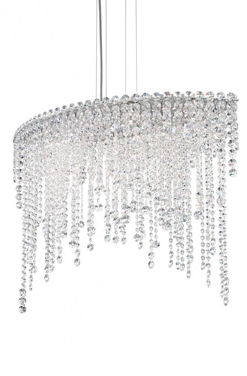 Schonbek Chantant 6 Light Crystal Linear Pendant