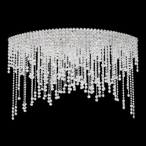 Schonbek Chantant 8 Light Crystal Flush Mount