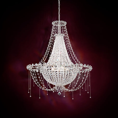 Schonbek Chrysalita 8 Light Crystal Chandelier