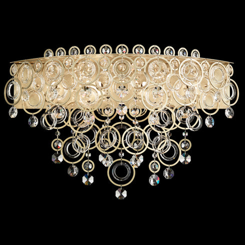 Schonbek Circulus 4 Light Crystal Bath Vanity & Wall Light Crystal