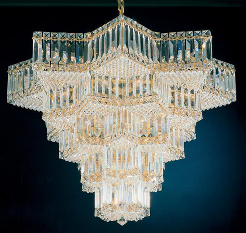 Schonbek Equinoxe 31 Light Crystal Chandelier