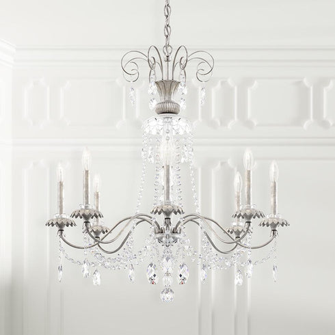 Schonbek Helenia 8 Light Crystal Chandelier