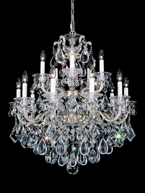 Schonbek La Scala 15 Light Crystal Chandelier