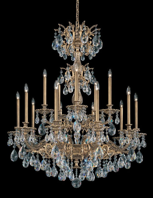 Schonbek Milano 15 Light Crystal Chandelier