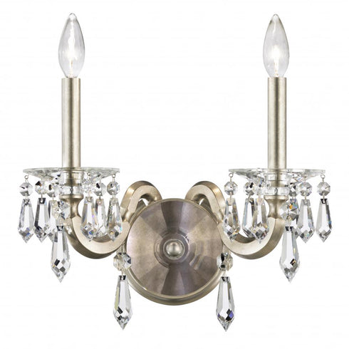 Schonbek Napoli 2 Light Crystal Wall Sconce