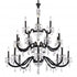Schonbek Napoli 20 Light 120V Chandelier in Heirloom Gold with Radiance Crystal Model: S7620N-22R