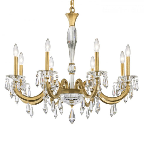 Schonbek Napoli 8 Light Crystal Chandelier