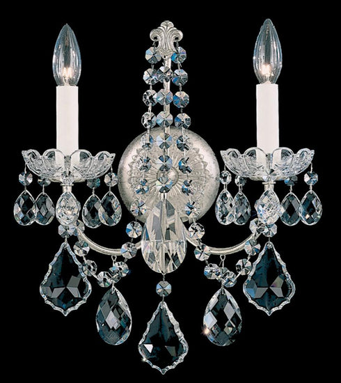Schonbek New Orleans 2 Light Crystal Wall Sconce