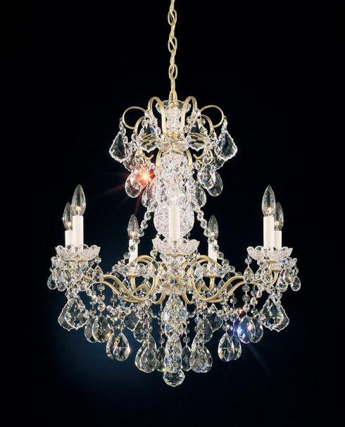 Schonbek New Orleans 7 Light Crystal Chandelier