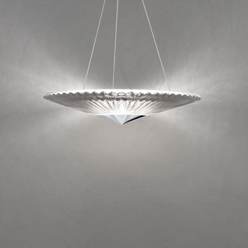 Schonbek Origami 24 Inch LED Pendant 3000 3500 4000k 120v Model: S7224-702H