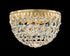 Schonbek Petit Crystal 3 Light 120V Flush Mount in Aurelia with Optic Crystal Model: 1558-211O