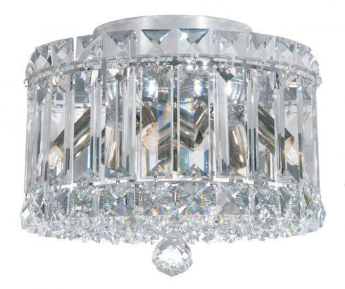 Schonbek Plaza 4 Light Crystal Flush Mount
