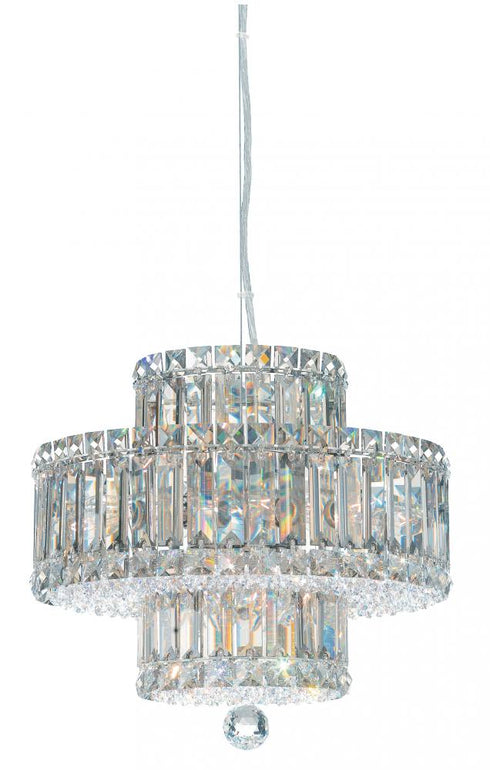 Schonbek Plaza 9 Light Crystal Pendant