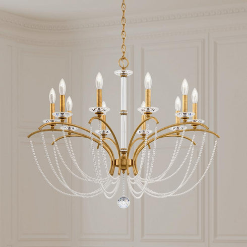 Schonbek Priscilla 10 Light Crystal Chandelier