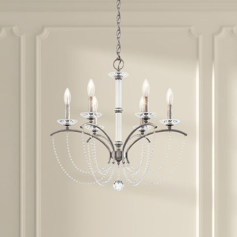 Schonbek Priscilla 6 Light Crystal Chandelier