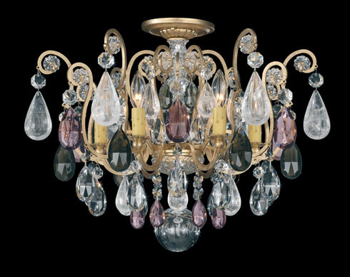 Schonbek Renaissance Rock Crystal 6 Light Crystals Close To Model: 3584-51AD