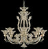 Schonbek Rivendell 8 Light 120V Chandelier in Heirloom Gold with Radiance Crystal Model: 7863-22R