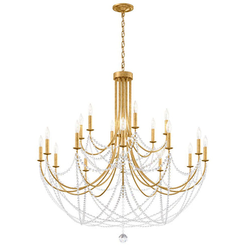 Schonbek Rustic Verdana 8 Light Crystal Chandelier