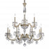 Schonbek San Marco 12 Light 120V Chandelier in Heirloom Gold with Radiance Crystal Model: S8612N-22R