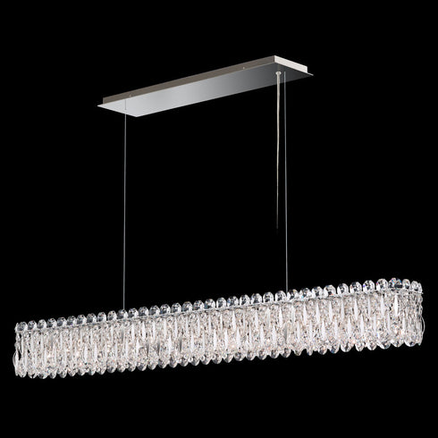 Schonbek Sarella 11 Light Crystal Linear Pendant