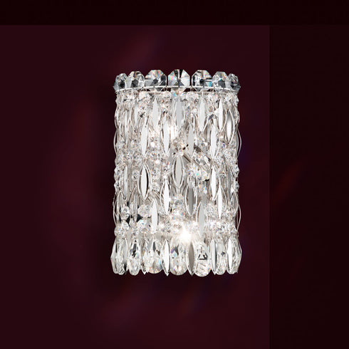 Schonbek Sarella 2 Light Crystal Wall Sconce