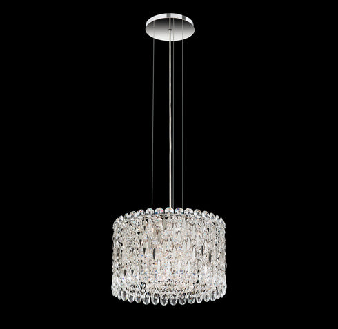 Schonbek Sarella 8 Light Crystal Mini Pendant