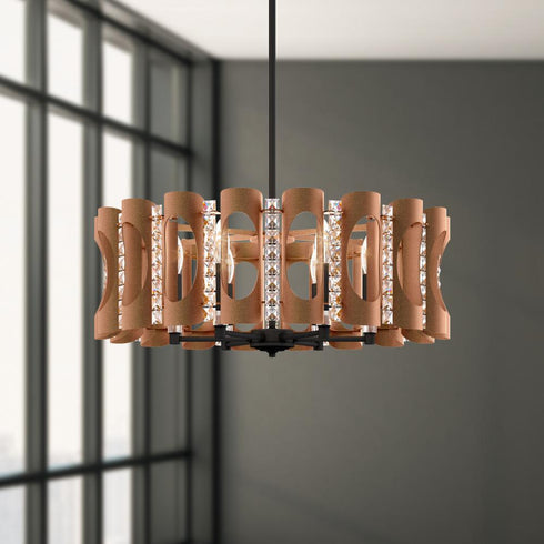 Schonbek Twilight 6 Light 120V Pendant in Heirloom Gold with Optic Crystal Model: MR1006N-22O