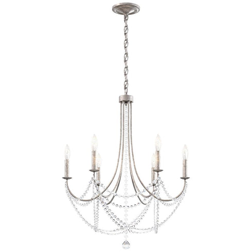 Schonbek Verdana 6 Light 120V Chandelier in Heirloom Gold with Optic Crystal Model: RJ1006N-22O