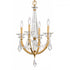 Schonbek Verona 4 Light 120V Chandelier in Heirloom Gold with Radiance Crystal Model: S6704N-22R