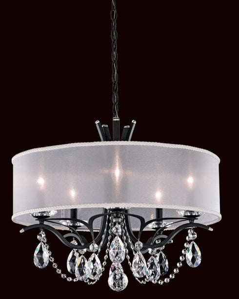 Schonbek Vesca 5 Light Crystal Chandelier