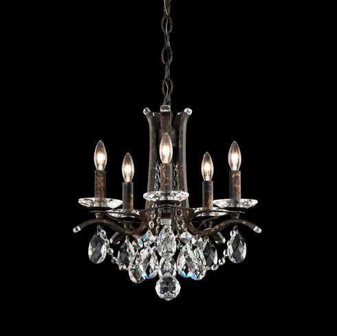 Schonbek Vesca 5 Light Crystal Chandelier