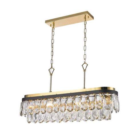 Starfire Crystal Havana Collection Chandelier Model: 5535BG