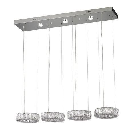 Starfire Crystal LED Collection Pendant Model Model: LD0709CH